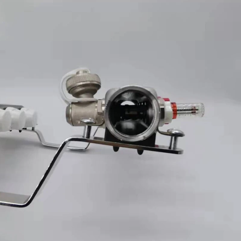 large flow SS304 saninery stainless steel floor heating manifold flow meter