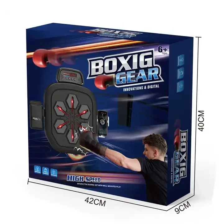 Hot Selling low price Music Smart Target Boxing Trainer Reaction bluetooth smart music boxing machine target wall