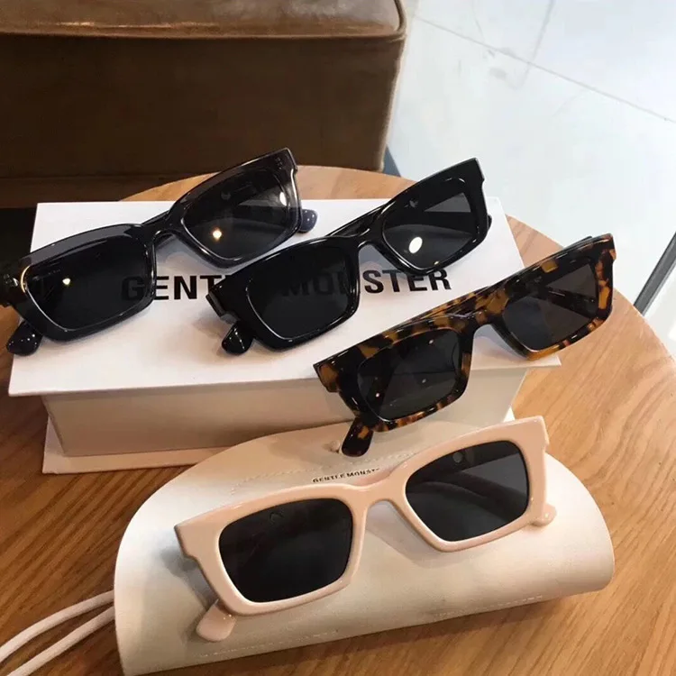 2022 Hot Selling Women Favorite Small Frame Custom Your Own Logo Square Sunglasses
