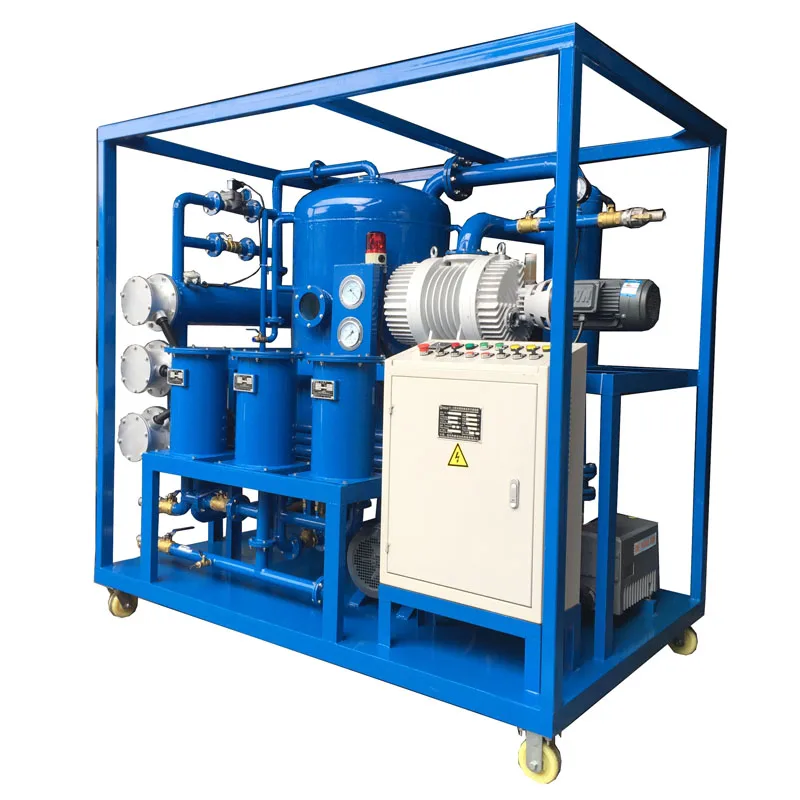 99.9% эффективная высоковакуумная масляная обработка трансформатора, используемая масляная фильтрация и система дегасифера