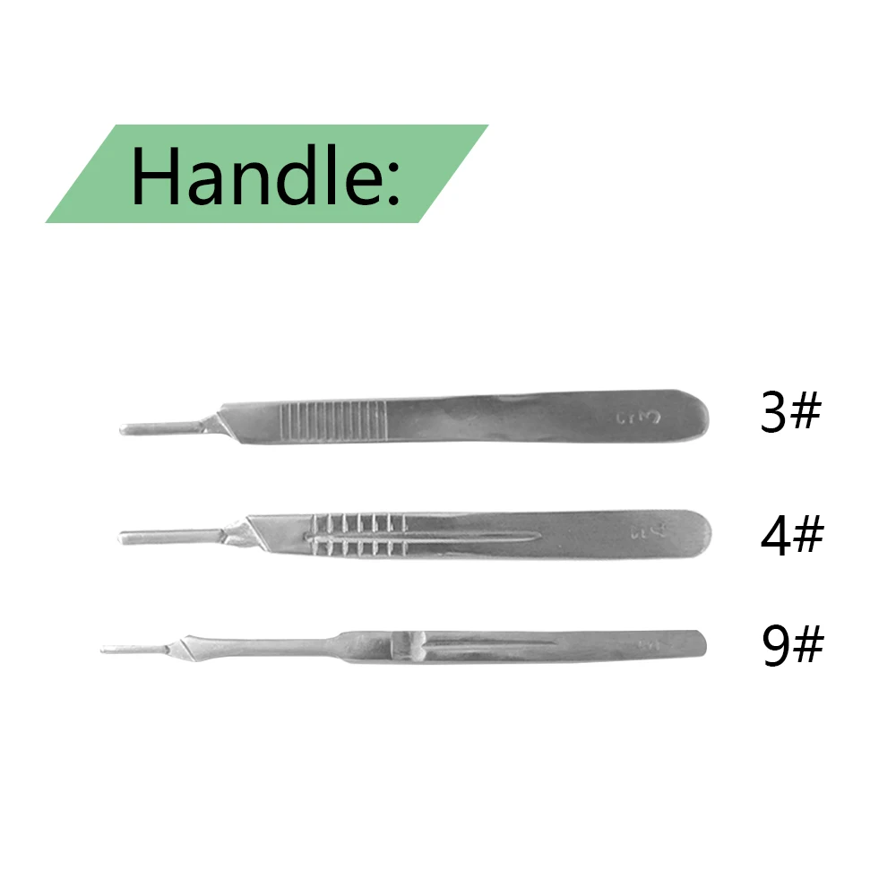 Sterile Surgical Scalpel Blades Carbon Steel Medical Disposable Surgical Blades