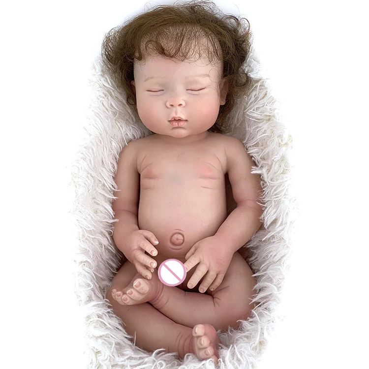 Детская силиконовая кукла 18 дюймов 45 см