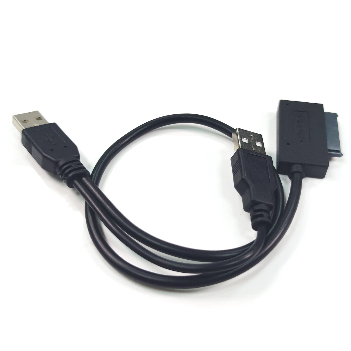 USB 2.0 to SATA 6 + 7 13 Pin USB to SATA Slimline Slim Cable Cord For Notebook External Hard Disk Drive HDD Caddy Notebook DVD