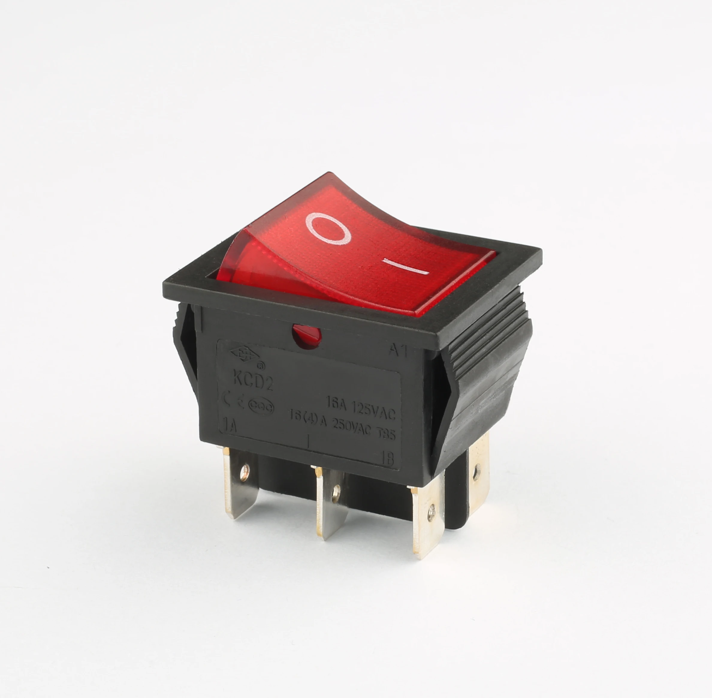 Electronic parts components for appliances LED Illuminated Rocker Switch