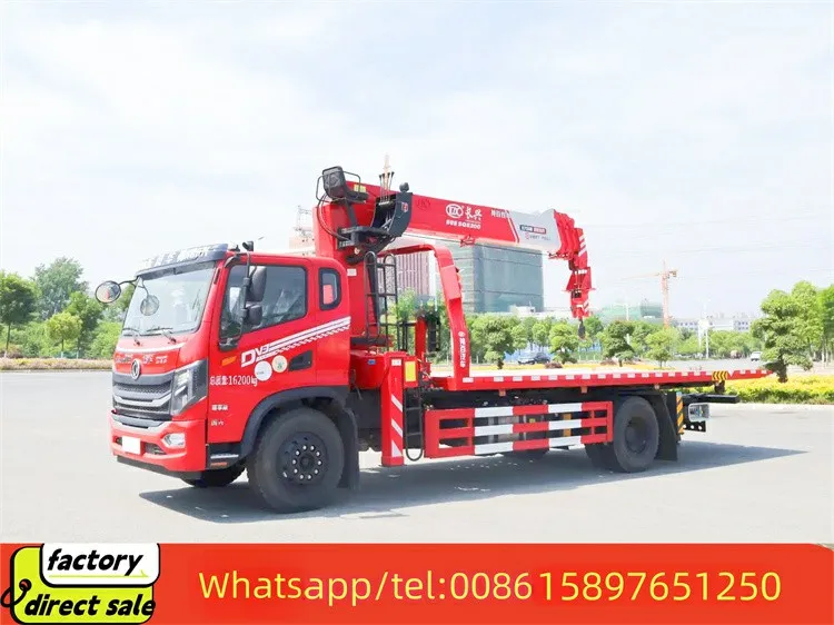 Лидер продаж краны Dongfeng 12 тонн для эвакуаторов гидравлическая лебедка 4x2 бортовой аварийный кран