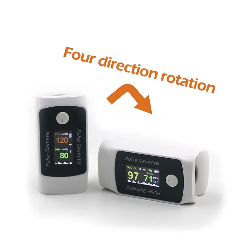 Multifunction Health Monitor for finger blood pressure Oximeter