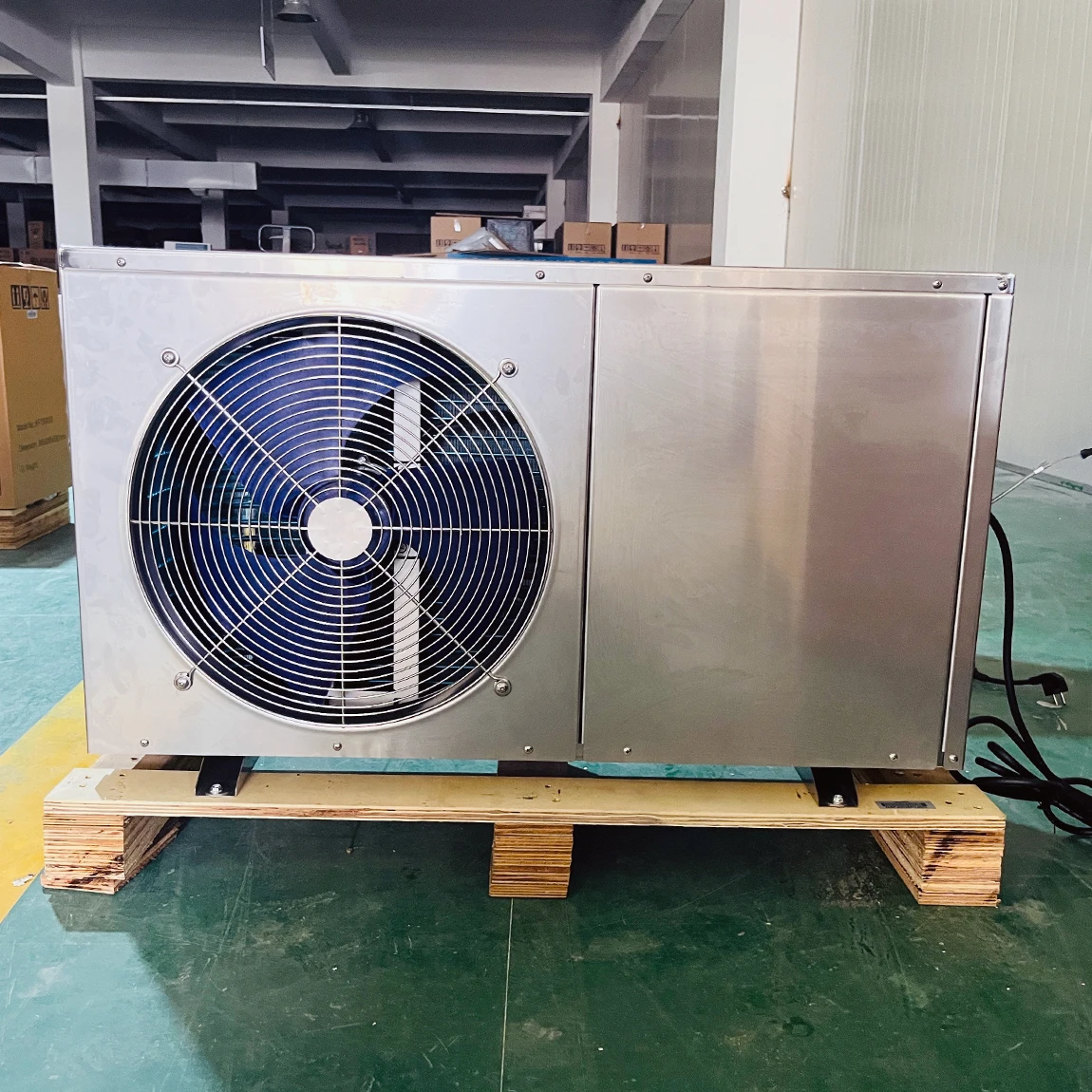 JIADELE  WIFI Hot Water Split Heat Pump Air To Water Electric Powered Solar Stainless Steel Heat Pump Water Heaters For Bathroom