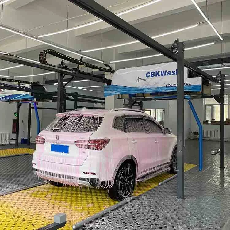 Cbk Лазерная мойка 360 Автомобильная туннельная система Jeton лаваж мойка автомобиля Мобильная Паровая мойка Машина для мойки автомобиля