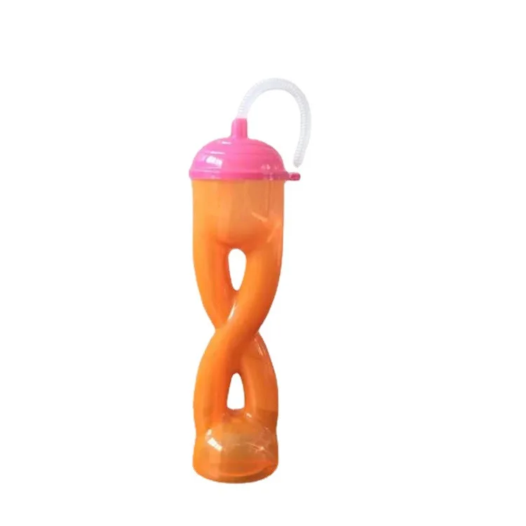 500ml reusable plastic slush drinking cup slush ice cup yard cup