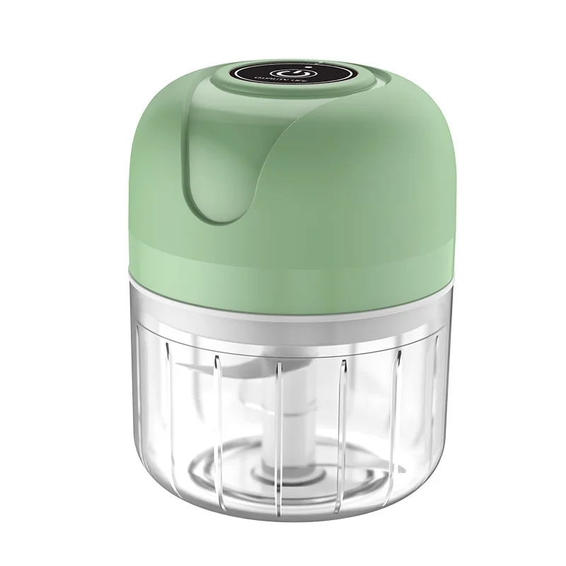 Mini USB Wireless Electric Garlic Press Mincer Vegetable Chili Meat Grinder Food Chopper Kitchen