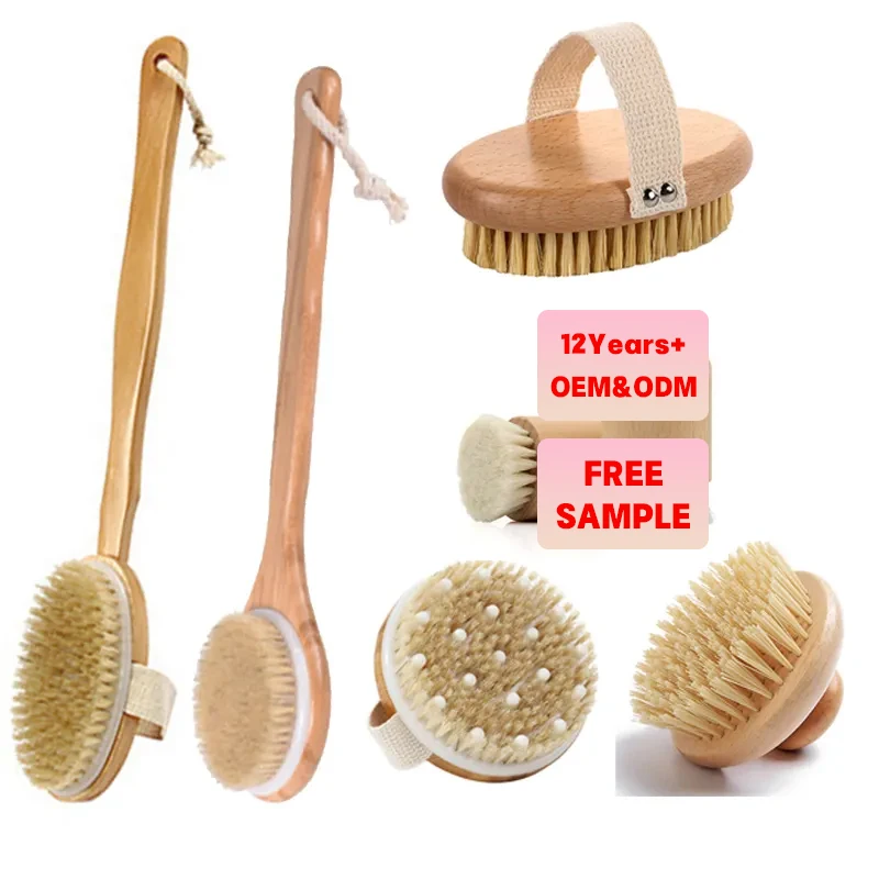 Щетка для волос из сизаля и лошадиной