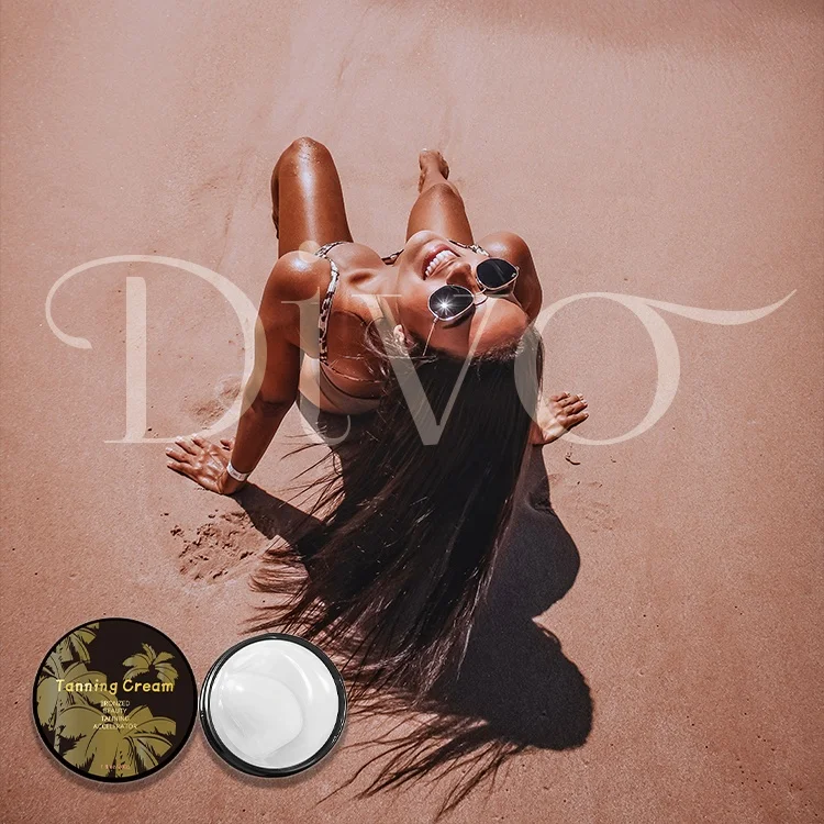Hot Selling Tingle Tanning Cream Supplier Gold Tanning Cream Tanning Cream Dark
