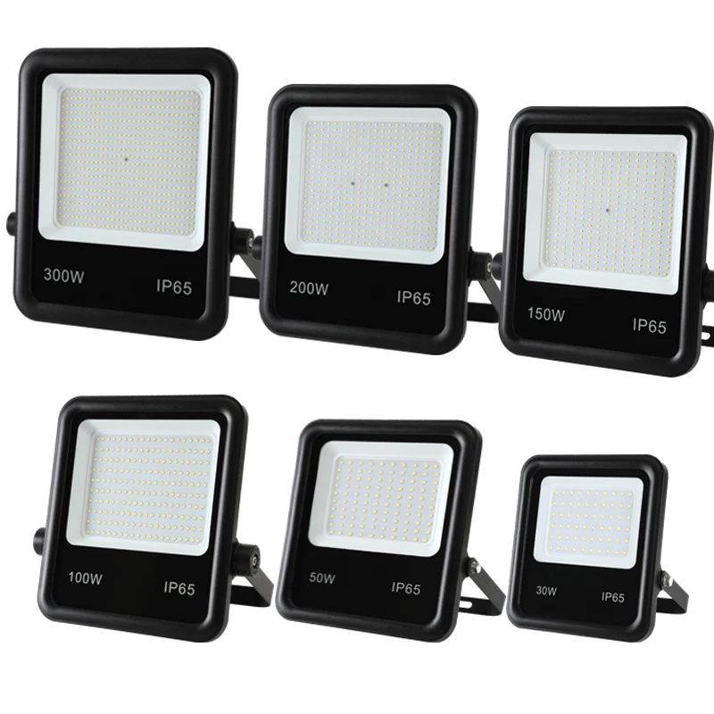 Led Floodlight Waterproof Security Spotlight 20w 30w 50w 100w 200w Led Flood Light Outdoor For Garden Street Wall