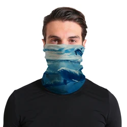 Seamless Outdoor Custom Bandana UPF 35+ Fishing Turban Custom Motorcycle Custom logo Bandana