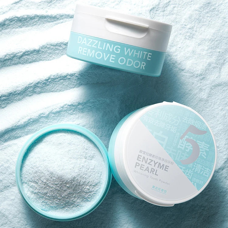 Wholesale White Pearl Teeth Whitening Powder Natural Organic Oral Care Tooth Whitening