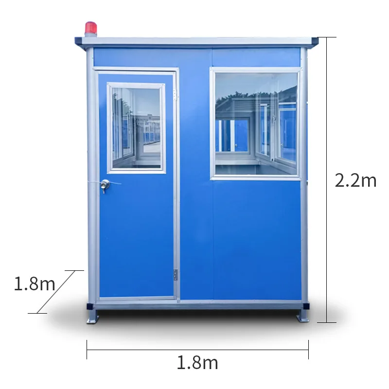 Tiny Prefab House Small Security Guard Room Low Price Mobile Kiosk Outdoor Ticket Booth