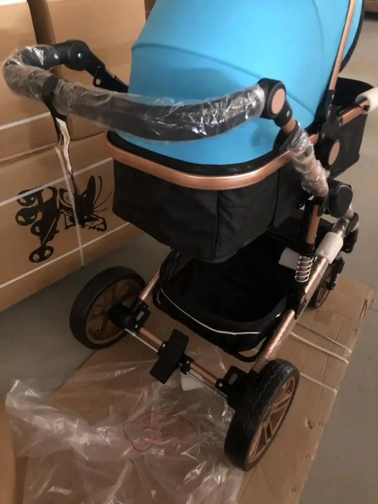 Chinese factory hot sale pram lightweight 4 wheel baby stroller