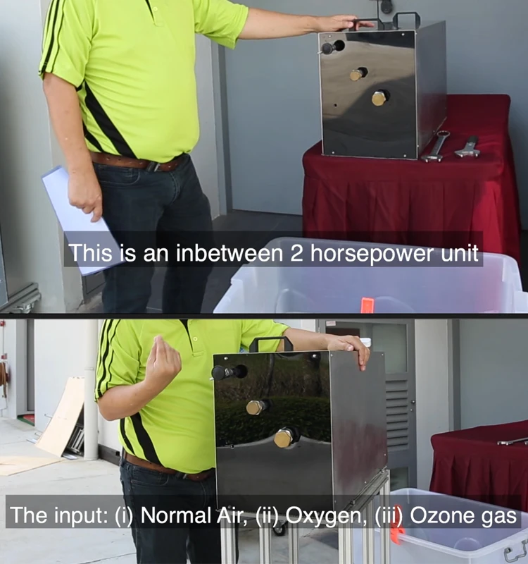 Aquaculture Oxygen Or Ozone Nano Bubble Water Treatment Nano Bubble Generator