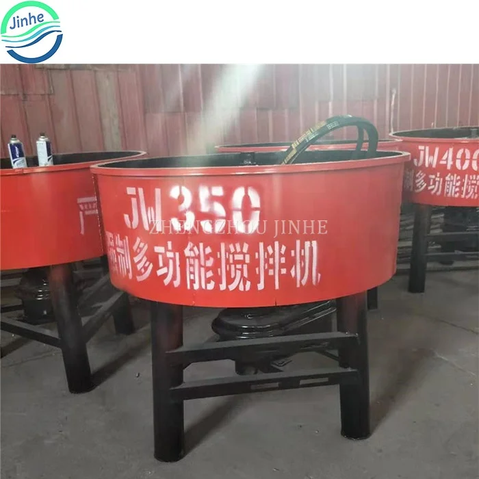 Portable electric cement mixer mobile construction sand mixer diesel engine concrete mixing machine