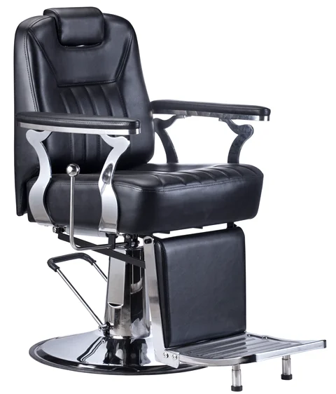 
2020 New style Black Hydraulic Reclining Chair Hair Salon Furniture Barber chairs 