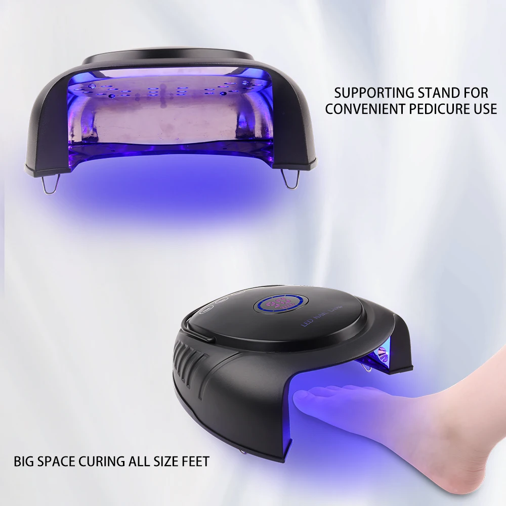 64W Rechargeable UV LED Lamp NEW Mate Nail Dryer Light Cordless Nail Supplies Professional Salon Nail Gel Polish Dryer