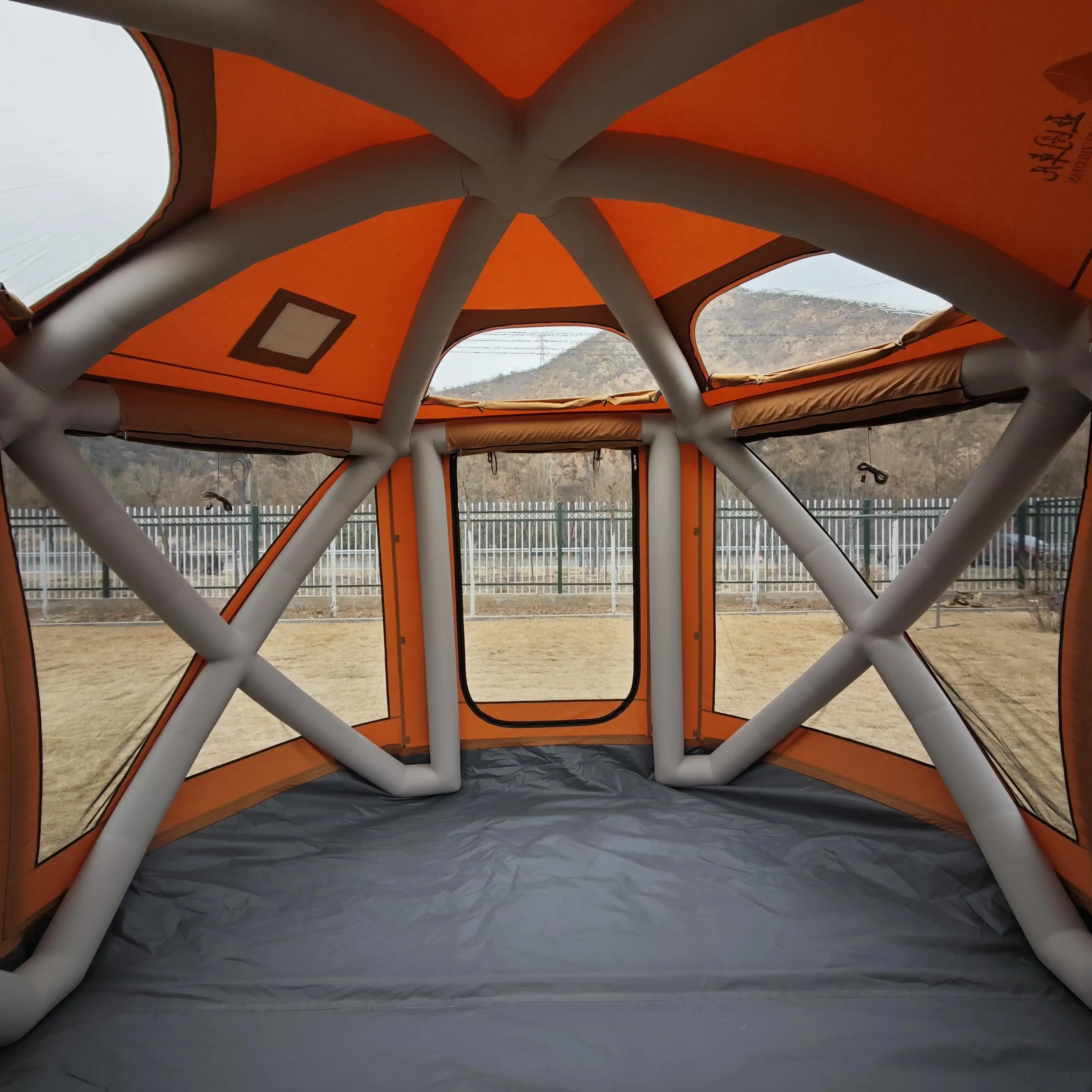 inflatable tent camping Outdoor family camping air tent inflatable camping outdoor for 6 person 32 square meters tent