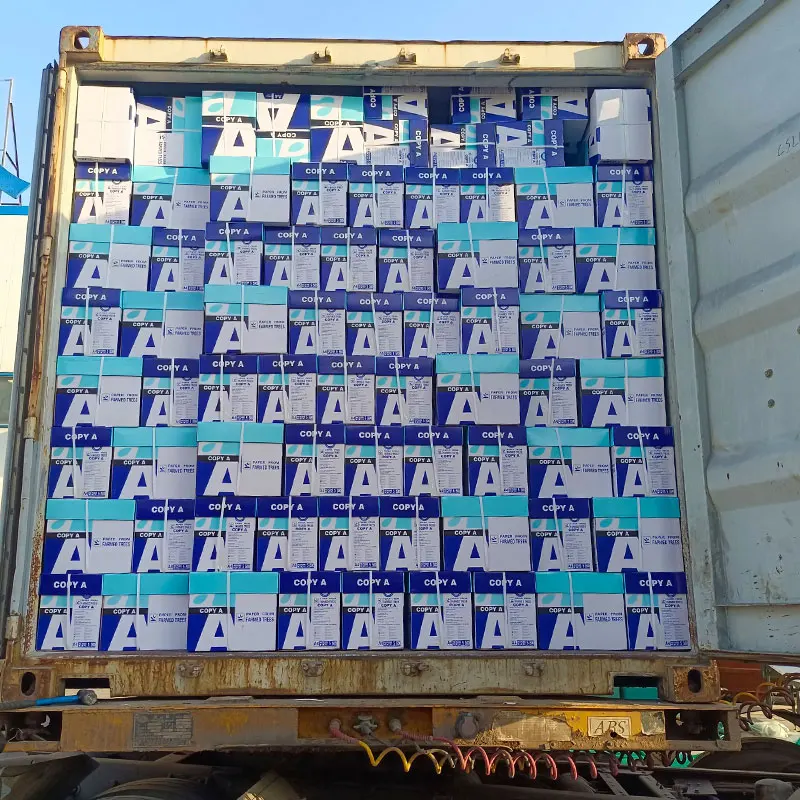 AA Grade Cheap Price 80GSM 8 1/2 x 11 inch White Bundle Multi-Use A4 Copy Paper for high-speed copy machines home office school