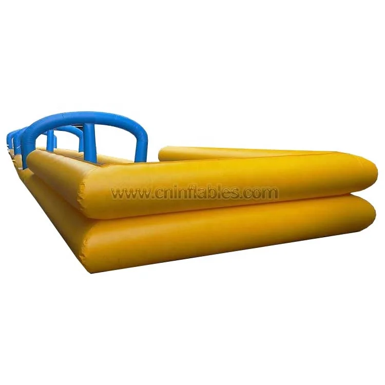 Orient Inflatables 50m long inflatable super land based city street fall slide with single lane