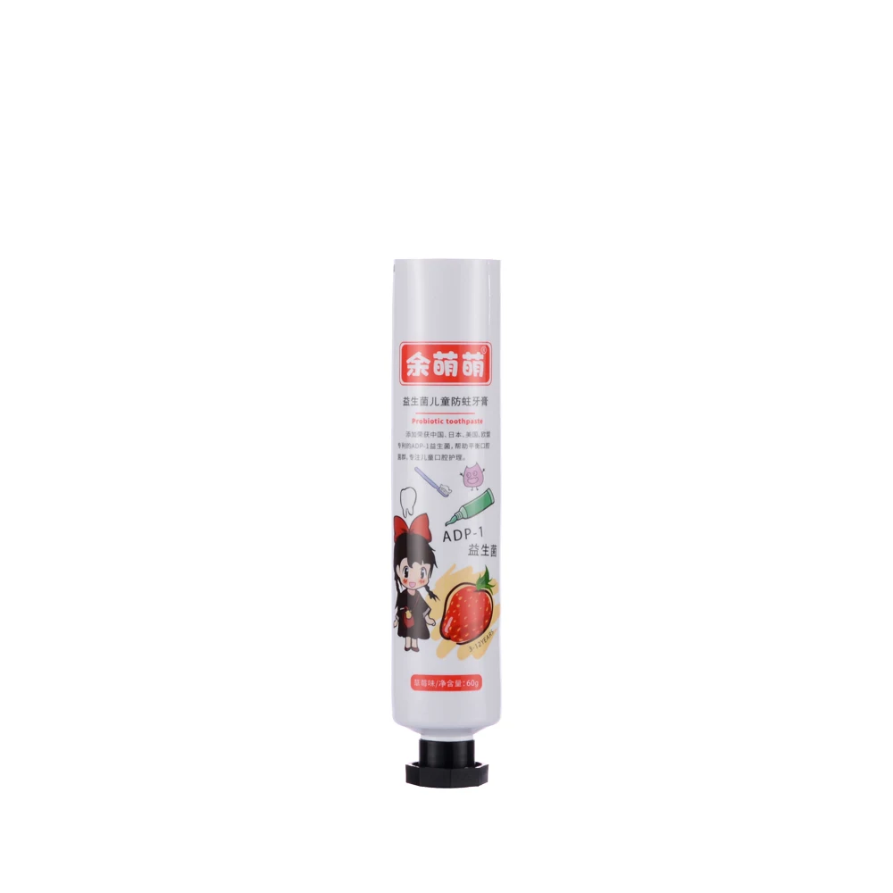 Wholesale plastic ABL toothpaste tube 100ml 60ml with lid, empty cream hose, laminated toothpaste tube packaging