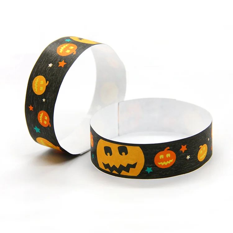 Custom Children Identification Tracking Disposable RFID Wristband Ultralight Medical Paper PVC Bracelet