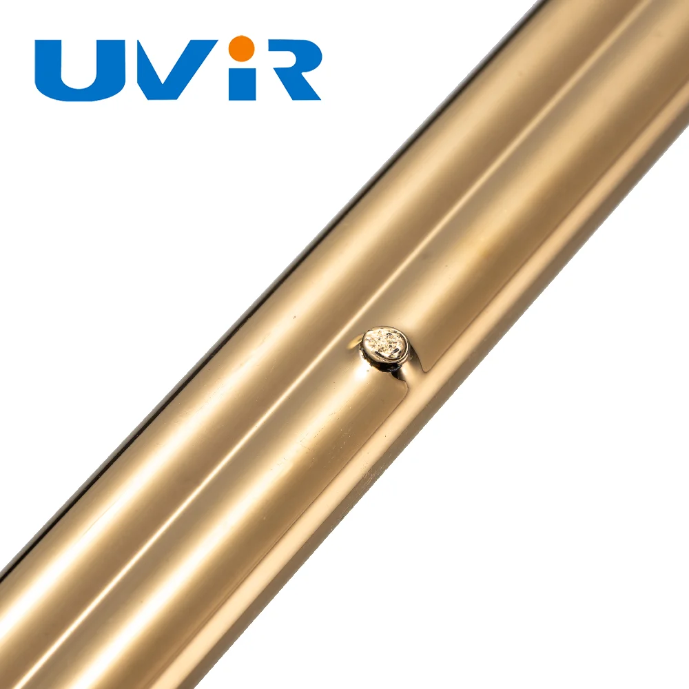 B Type Twin Tube 400V 7800W carbon Infrared Heating Lamp for Industrial heating