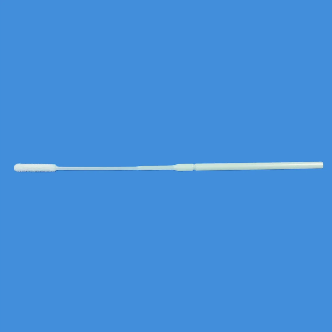 CM-FS913 sterile specimen collection nasopharyngeal nasal flocked swabs