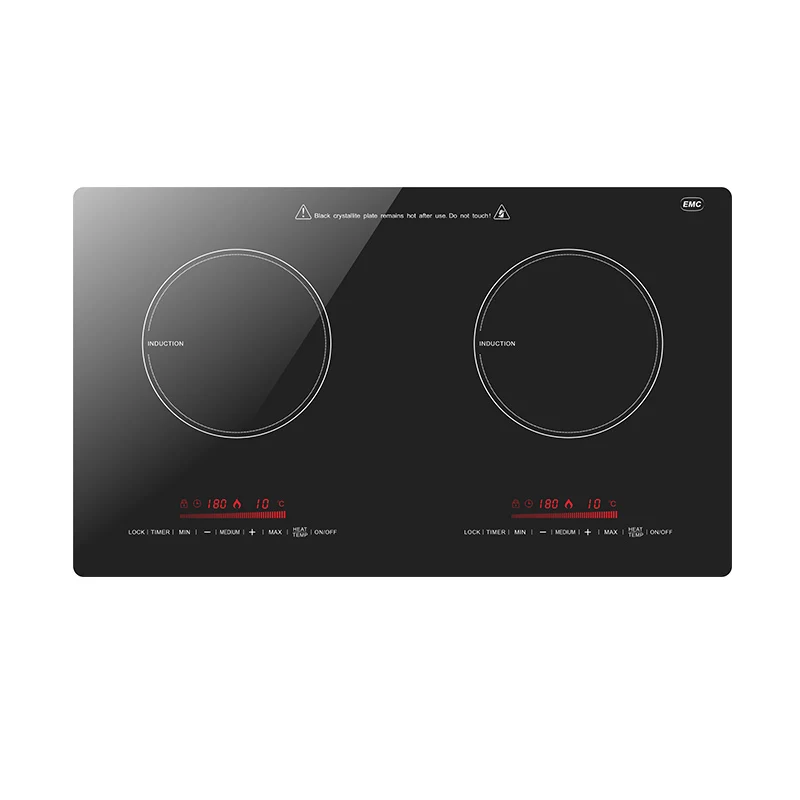 Hot Sales New Style Induction Cooktop Electric Stove 3200W Built-In Hob 2 Burner Induction Cooker