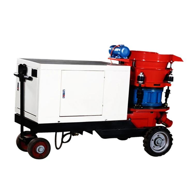 High quality construction tunnel shotcrete explosion-proof wet plaster shotcrete machine small shotcrete machine for sale