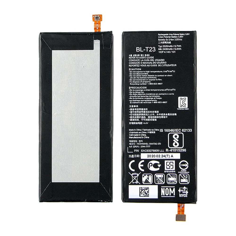 2430mAh BL-T23 BLT23 BL T23 Rechargeable li-ion polymer Battery For LG X Cam X-Cam X Cam K580 K580Y F690 K580DS Batteries