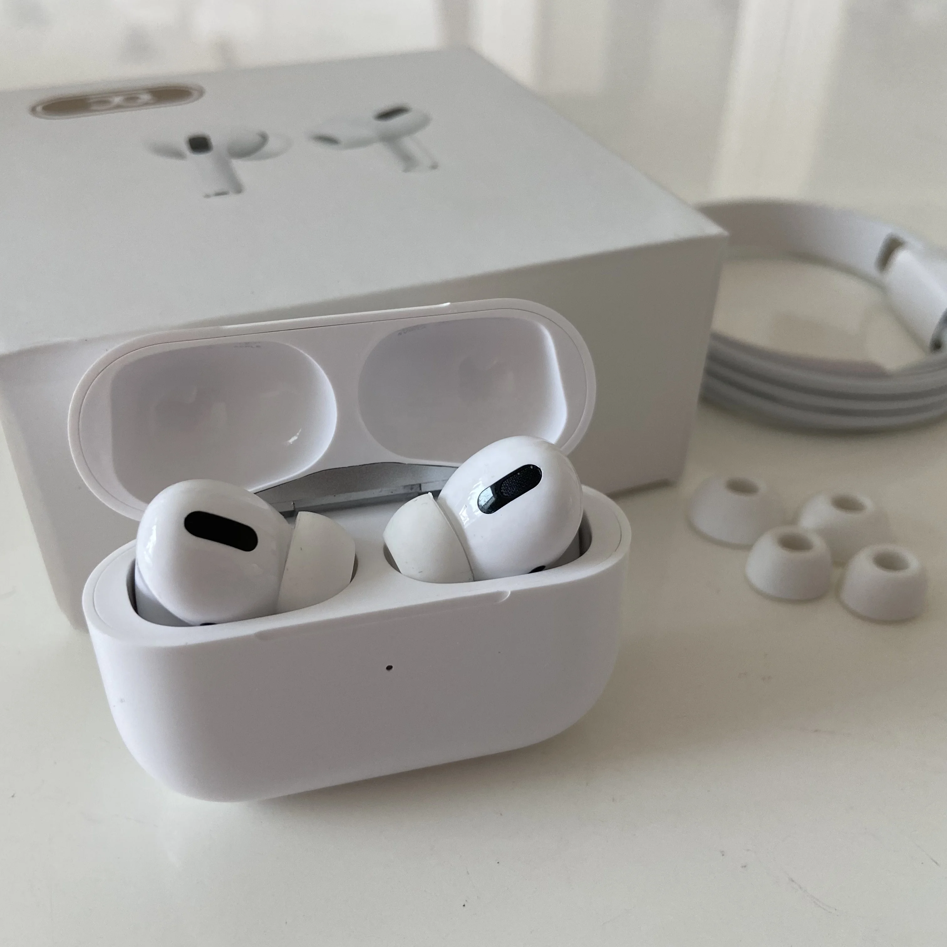 Шумоподавляющие оригинальные 1:1 Tws Air Pro Pods 2 3 Anc Airoha 1562a 1536 беспроводные наушники airpods для airpoders Pro