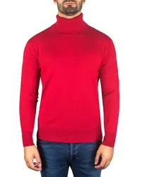 Wholesale Custom Autumn Winter Knitted Pure wool  Soft Men Turtleneck Chunky 100% Cashmere sweater man
