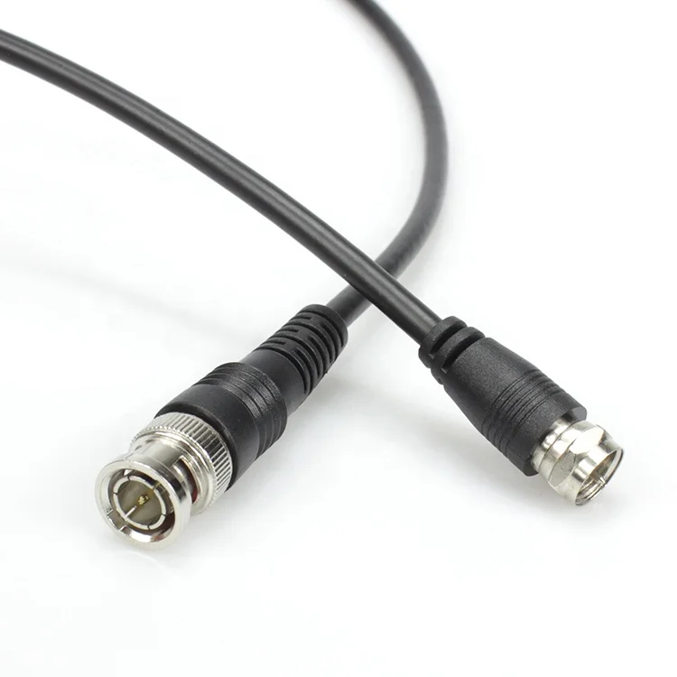 Коаксиальный Удлинительный Кабель BNC к F разъему 75 Ом RG59
