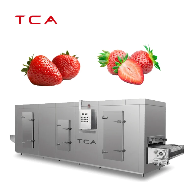 quick freezer french fries/shrimp iqf quick freezer machine