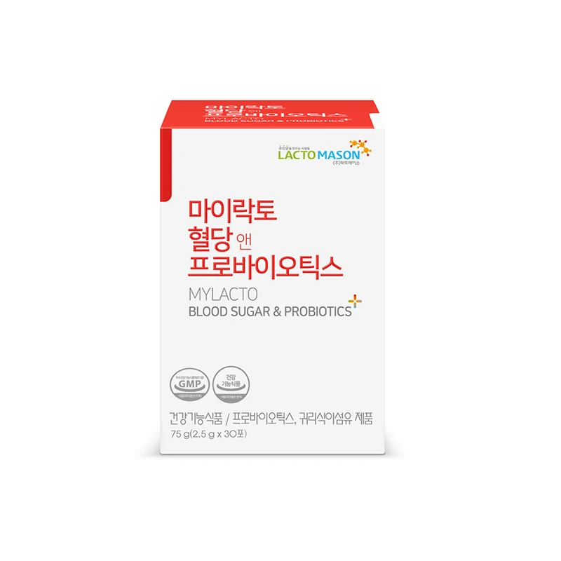 Premium blood sugar health personal care probiotic powder in sachet
