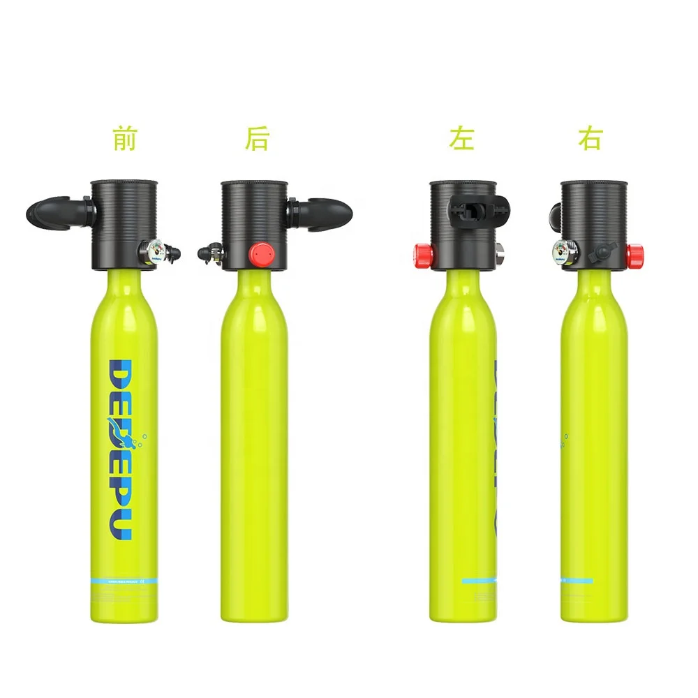 DEDEPU 0.5L refill cylind dive mini scuba diving air tank Equipment scuba dive oxygen air tank