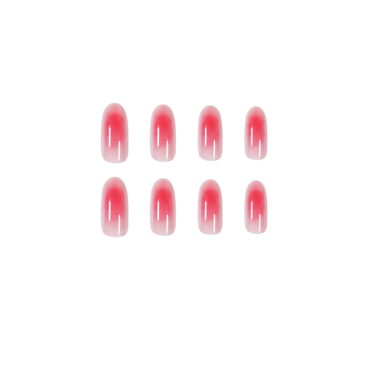 24pcs Sweet Summer False Press On Nails Pink Candy Color Press On Nails 2022 Professional Manicures Beauty Decoration For Nails