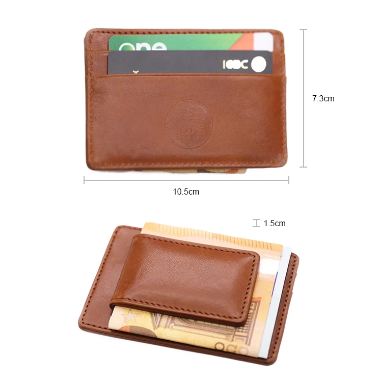 Best Supplier Oem Credit Card Magnet Personal Luxury Rfid Blocking Money Clip