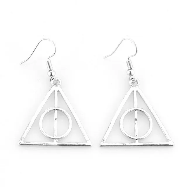 High Quality Movie Owl Necklace Time Converter Keychain Hourglass Brooch Earrings Jewelry For Woman