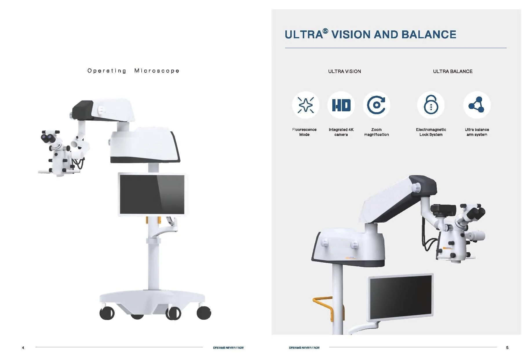 Dental Microscope Surgical Binocular Equipment Large objective lens Operation dental surgical microscope