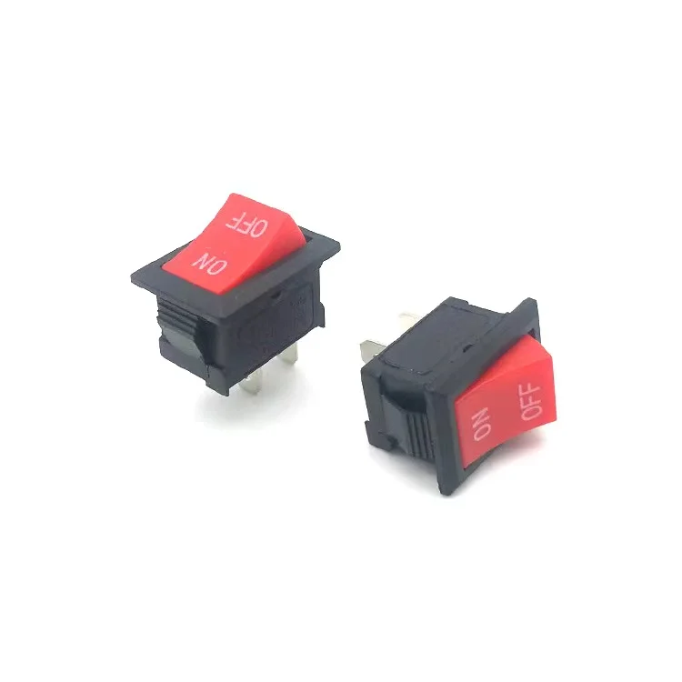 Kcd1 Кулисный Переключатель Pcb 250v Kcd1-101 15*21 мм 2 Pin Водонепроницаемый