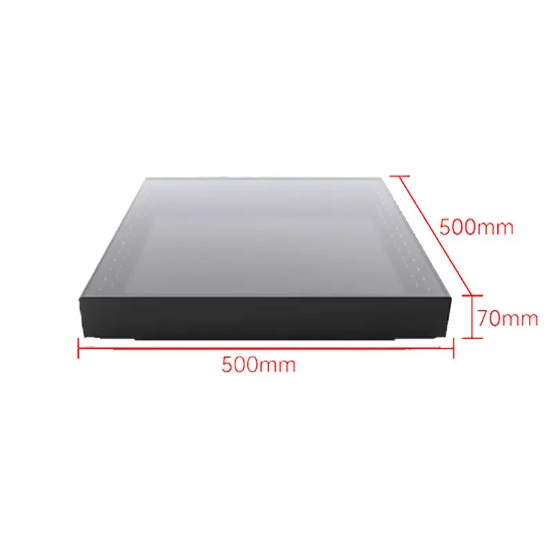 SP dance floor 50x50cm 3d infinity mirror led dance floor wedding white dance floor