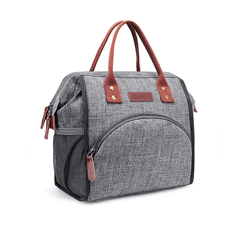 Держатель для закусок и напитков в колледже, Термоизолированный тоут для школьных и офисных работников, для переноски еды, обедов