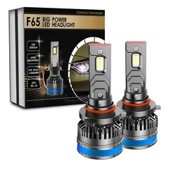 Высококачественная большая мощность F65 Новинка 12 в 65 Вт 6000 лм 3570 K 360 чип 9005 градусов hb3 Светодиодная лампа автомобильная светодиодная фара