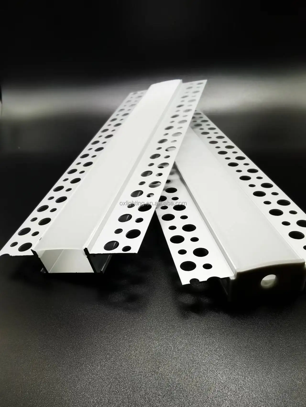 Drywall Led Profile LED Strip Extrusion Channel Aluminum Recessed Plaster Profile Drywall Ceiling Profile Light for drywall